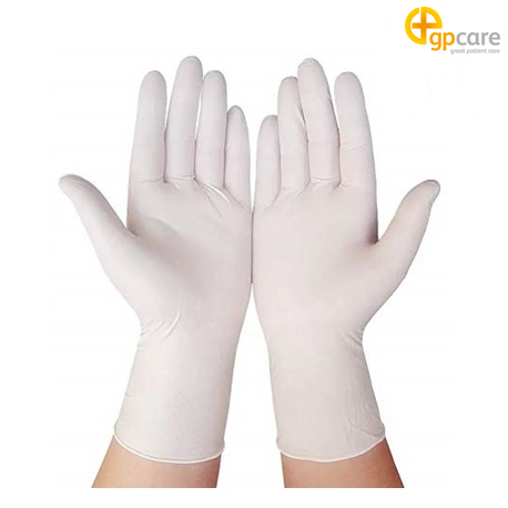Nitrile Disposable Powder-Free Exam Gloves,White, Extra Small (10boxes/carton)