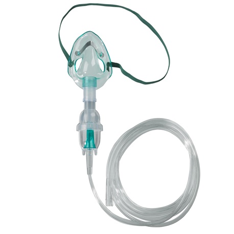 Sterile Nebulizer Mask  rotatable with 7ft Tubing, Child (5pack/case)