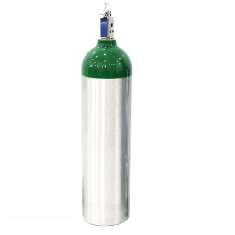 Assure Oxygen Cylinder D Size with Oxygen, 415L