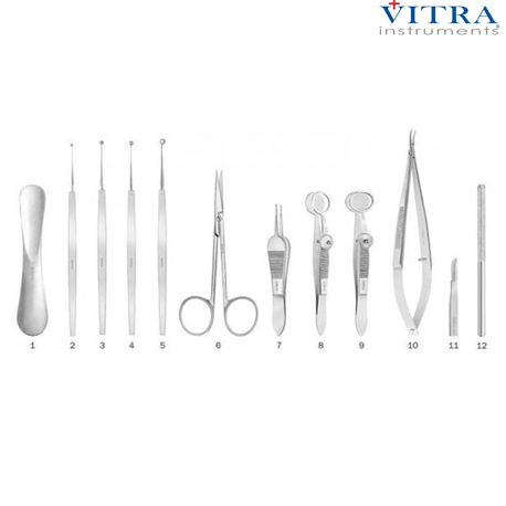 Vitra Instruments Small Gynecological Biopsy Set