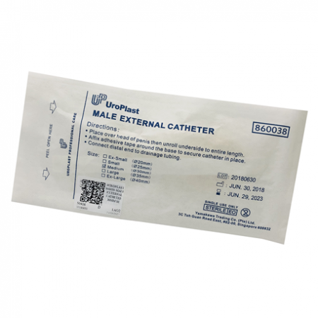 Uroplast External Male Catheter, 10pcs/box