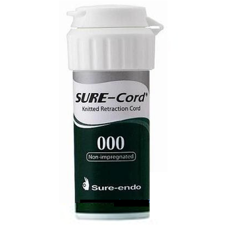 Sure-Cord Knitted Retraction Cord #000