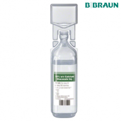 B Braun Calcium Gluconate 10% MP 10ml SG, 20pcs/box