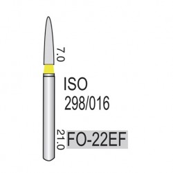 Diamond Burs, 5pcs/pack #FO-22EF