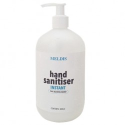 Meldis Instant Hand Sanitizer, 70% Ethyl Alcohol, 500ml