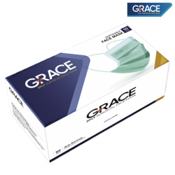 Grace 3-Ply Surgical Face Mask, 50pcs/box