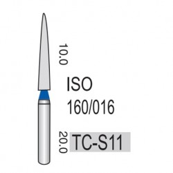 Diamond Burs, 5pcs/pack #TC-S11