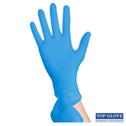 [Group Buy] (300 boxes Nitrile Powder Free Gloves, Blue,3.5gm, Large)100/box
