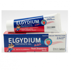 Elgydium Kids Toothpaste Fresh Strawberry 50ml ( X8 Packs )
