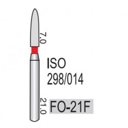 Diamond Burs, 5pcs/pack #FO-21F
