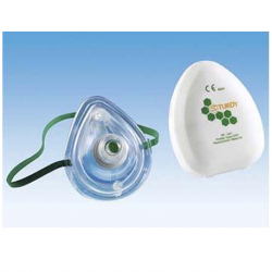 Pocket Type Resuscitation Face Mask Kit/ CPR Kit