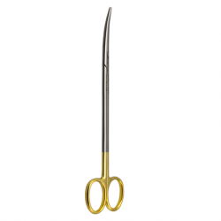 German Metzenbaum Surgical Scissors TC, Curved, Per Unit