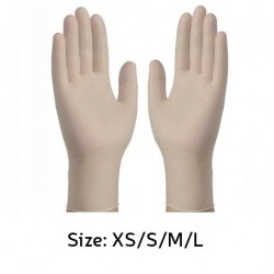 Comfort Plus Latex Examination Gloves Powder-Free, Small6.2gm, 100pcs/box