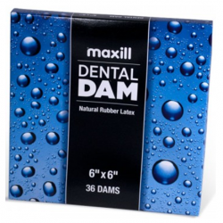 Maxill Dental Dams (Natural Rubber Latex) 36pcs/box