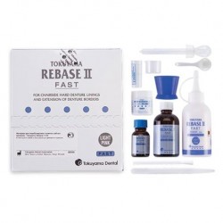 Tokuyama Rebase II Fast, Hard Denture Reline Material Kit