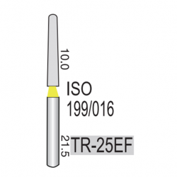 Diamond Burs, 5pcs/pack #TR-25EF