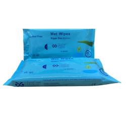 Disposable Wet Wipes, Alcohol Free, 20cmx30cm (40pcs/pack, 24packs/carton)