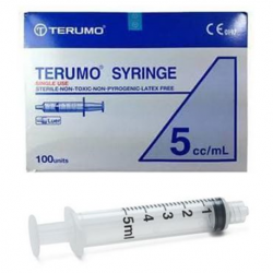 Terumo Disposable Syringe, Luer-lock, 100pcs/box