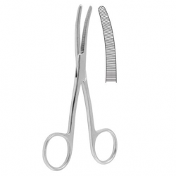 German Bryant Dressing Forceps, Curved, 13cm, Per Unit