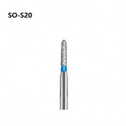 Mani Diamond Bur Short Shank (SO-S20), 5pcs/pack