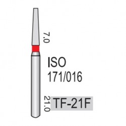 Diamond Burs, 5pcs/pack #TF-21F