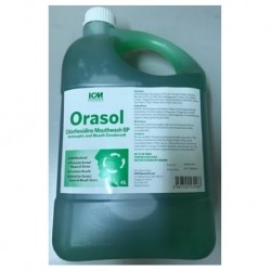 ICM Orasol Mouthwash, 4L, Per Can