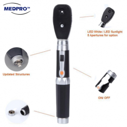 Medpro Direct Ophthalmoscope, Portable Fibre Optic