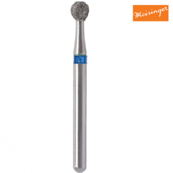 Meisinger Round Diamond Bur High Speed, 5pc/pack