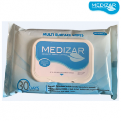 Medizar Antibacterial Multi Surface Wipes (50pcs/pack, 50packs/carton)