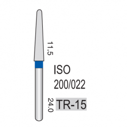 Diamond Burs, 5pcs/pack #TR-15