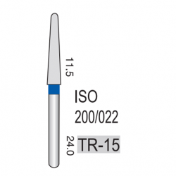 Perfect Diamond Burs, 5pcs/pack #TR-15