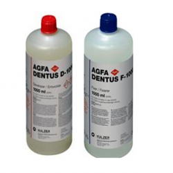 Agfa X-ray Developer and Fixer, 500ml ( SOLD IN PAIR)