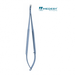 Medesy Scissor Microsurgical mm180 Titanium Curved #1971