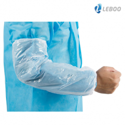 5 X Leboo PE Sleeve Cover, Machine Made, 2.5gm, 20x40cm (2000pcs/carton)