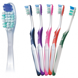 Adult Toothbrush, Soft Small Compact Head #505, Per Piece X 8 