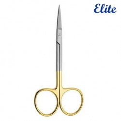 Elite Tungsten Carbide Iris Gum Scissors, Straight, 11.5cm, Per Unit #ED-160-054TC
