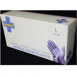 Labskins Nitrile Examination Gloves, Powder-Free, 100pcs/box