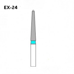 Mani Diamond Bur (EX-24), 5 pcs/pack