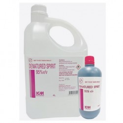 Denatured Spirit 95%, 500mL, Per Bottle