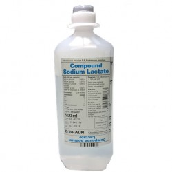 B Braun Compound Sodium Lactate Intravenous Infusion BP (Hartmann’s Solution) 500ml 
