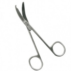 Spencer Ligature Cutting Scissor, Curved, 9.0 CM