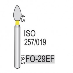 Perfect Diamond Burs, 5pcs/pack #FO-29EF