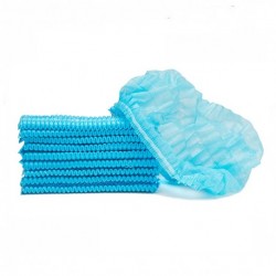 Bouffant Cap, Fluid Resistant, Blue (100 pieces/pack) 21''