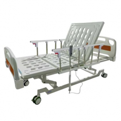 Medpro Electric 3 Functions Low Bed with 4 Side Rails & Backup Battery Pack