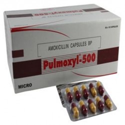 Pulmoxyl Capsules 500mg, 50 x 10 Capsules/Pack