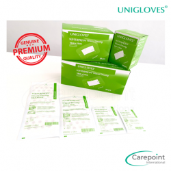 Unigloves Sterile Film Wound Dressing with Pad, Waterproof, Boxes/Carton