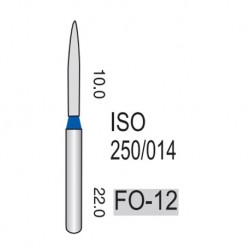 Perfect Diamond Burs, 5pcs/pack #FO-12