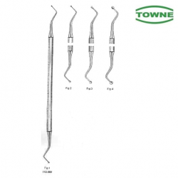 Towne Filling Instrument, Octagonal Double Ended Handle, Per Unit #112-300