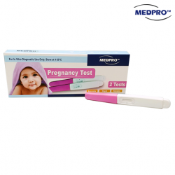 Medpro One Step HCG Pregnancy Test Kit for Self-testing Use Only (2pcs/box)