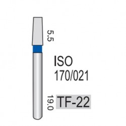 Perfect Diamond Burs, 5pcs/pack #TF-22